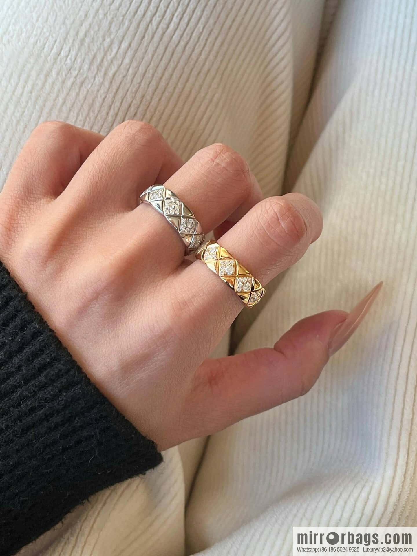 ❗️New ❗️ New ☑️ CHANEL CHANEL COCO CRUSH diamond ring