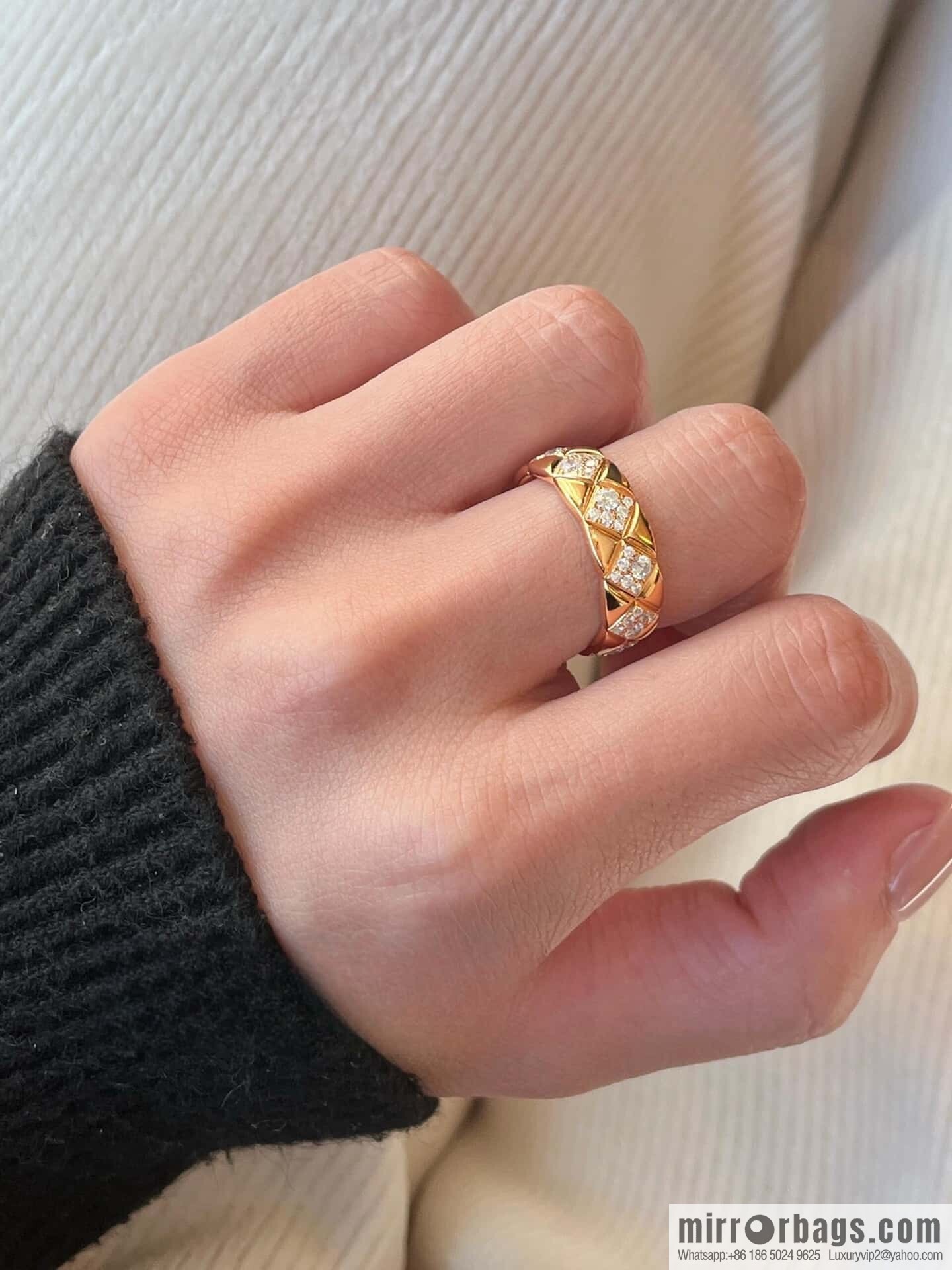 ❗️New ❗️ New ☑️ CHANEL CHANEL COCO CRUSH diamond ring