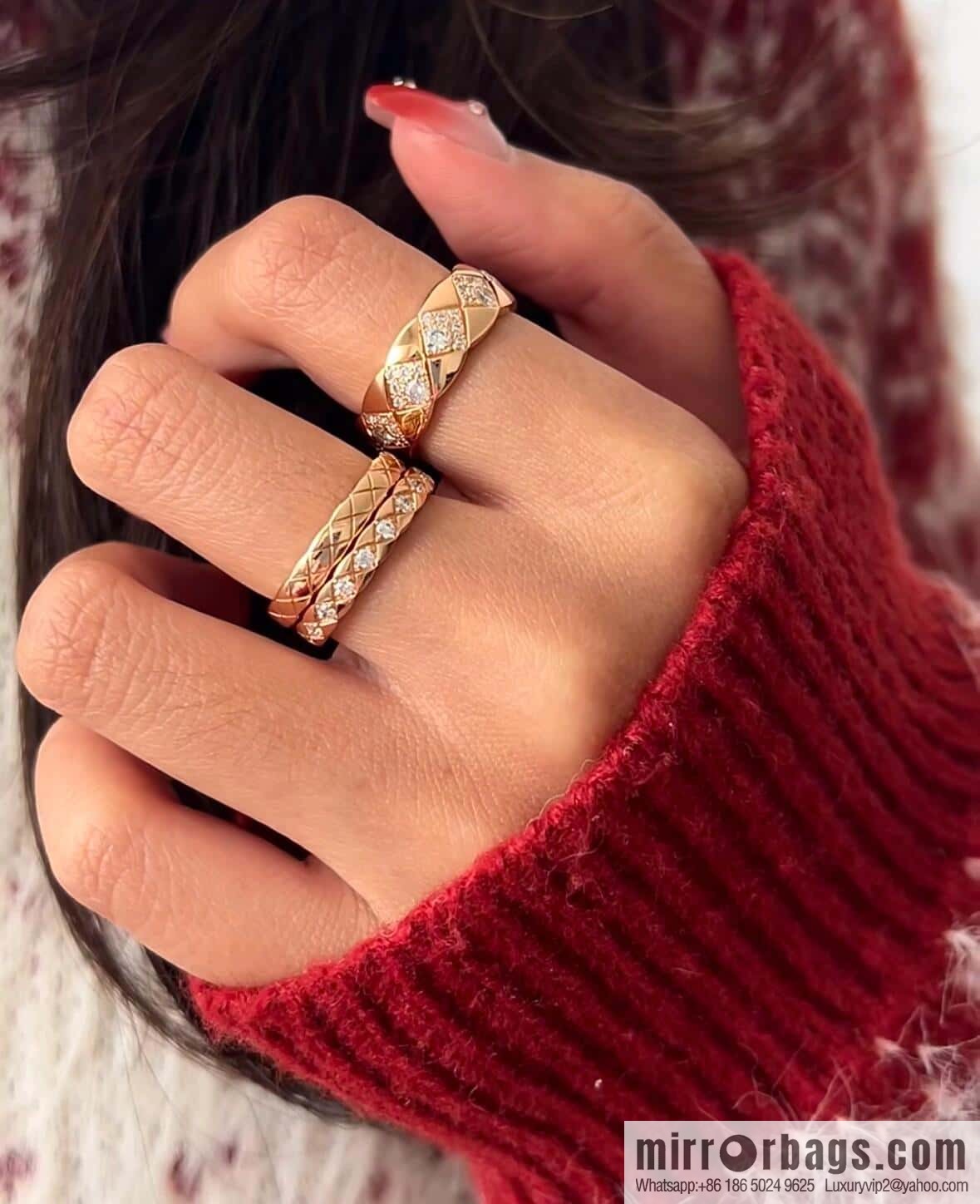 ❗️New ❗️ New ☑️ CHANEL CHANEL COCO CRUSH diamond ring