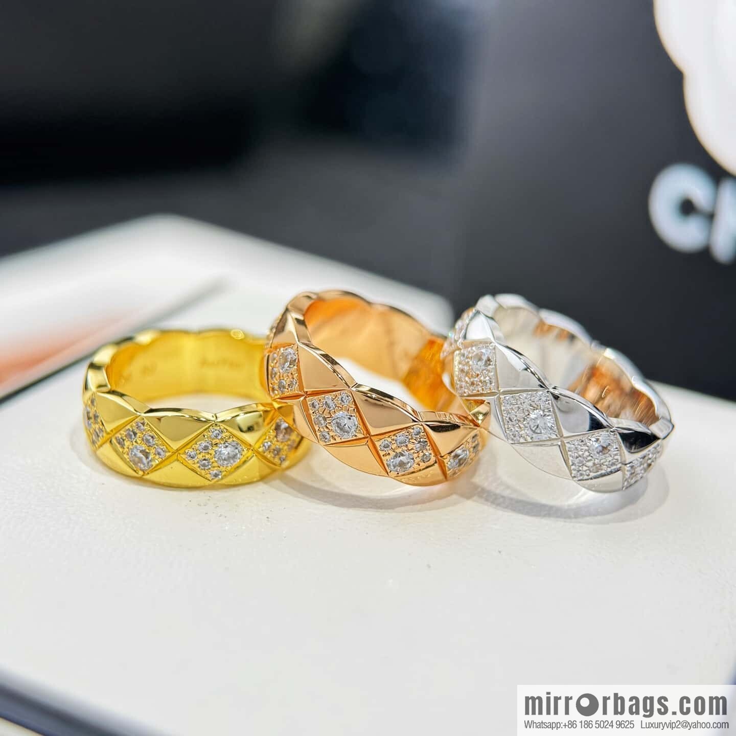 ❗️New ❗️ New ☑️ CHANEL CHANEL COCO CRUSH diamond ring