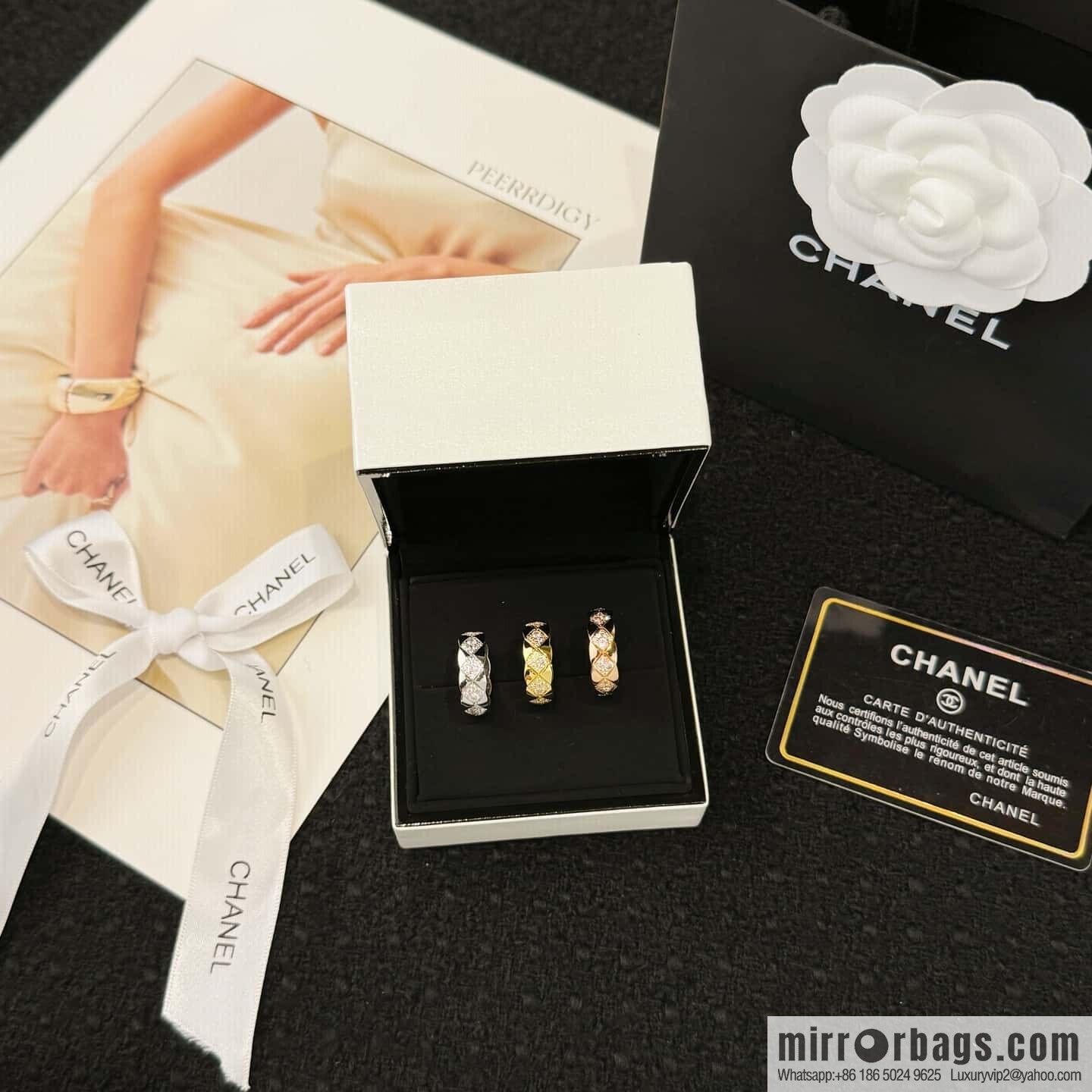 ❗️New ❗️ New ☑️ CHANEL CHANEL COCO CRUSH diamond ring