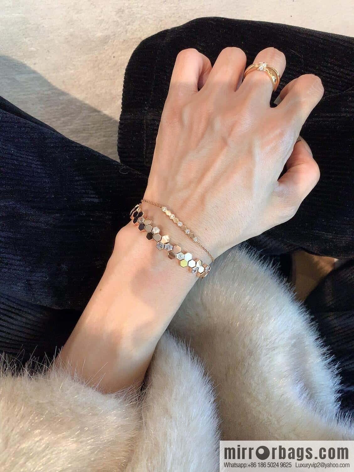 ❗️New ❗️ ☀️ CHAUMET Paris new honeycomb bracelet bracelet ☀️