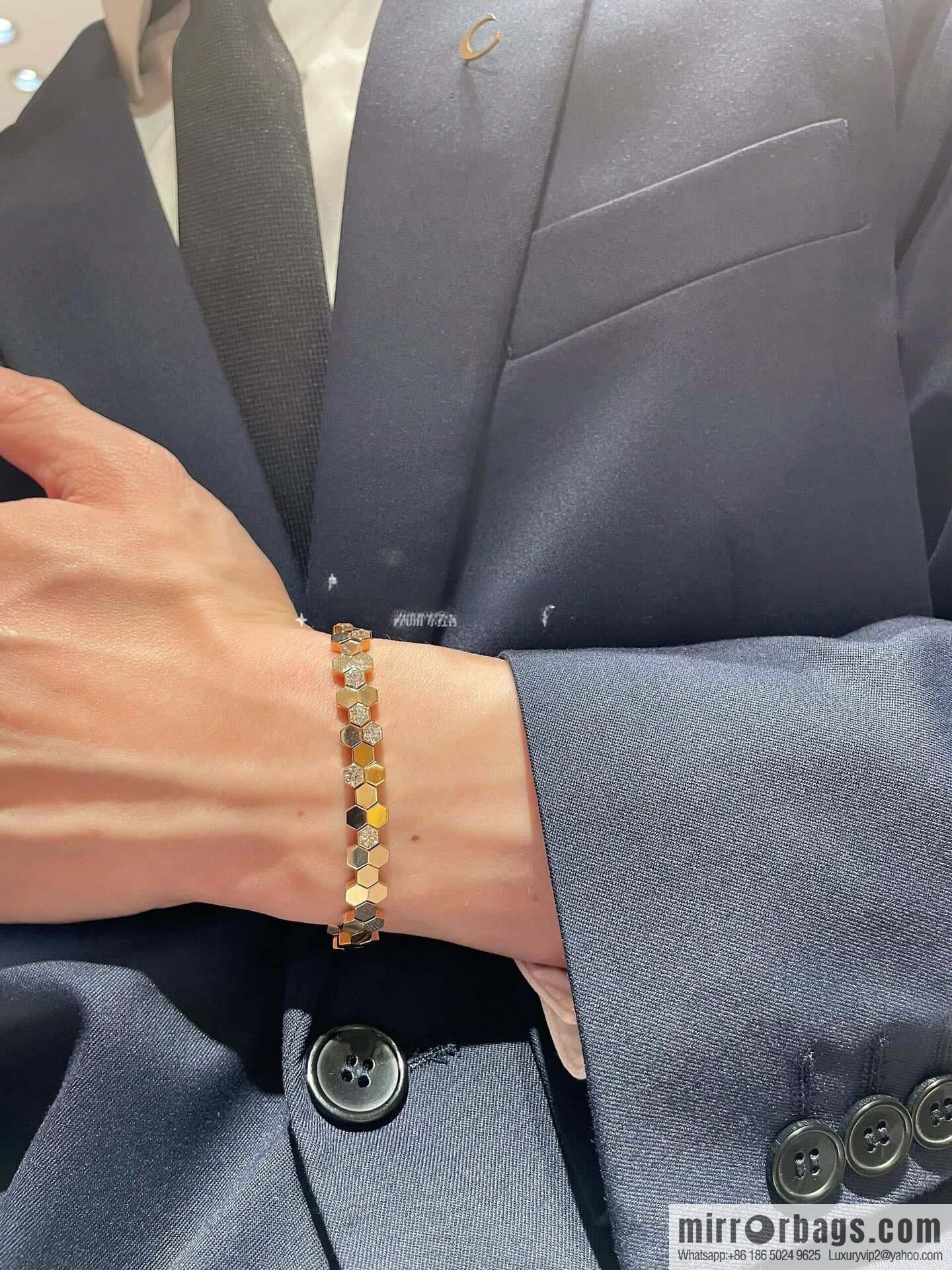❗️New ❗️ ☀️ CHAUMET Paris new honeycomb bracelet bracelet ☀️