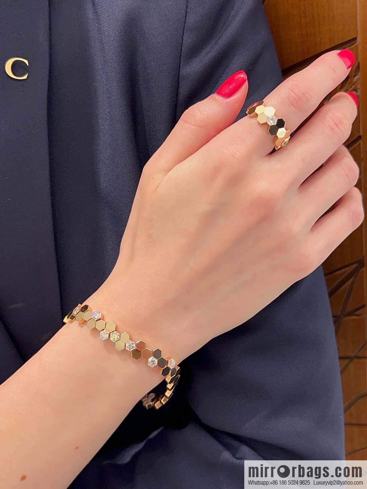 ❗️New ❗️ ☀️ CHAUMET Paris new honeycomb bracelet bracelet ☀️