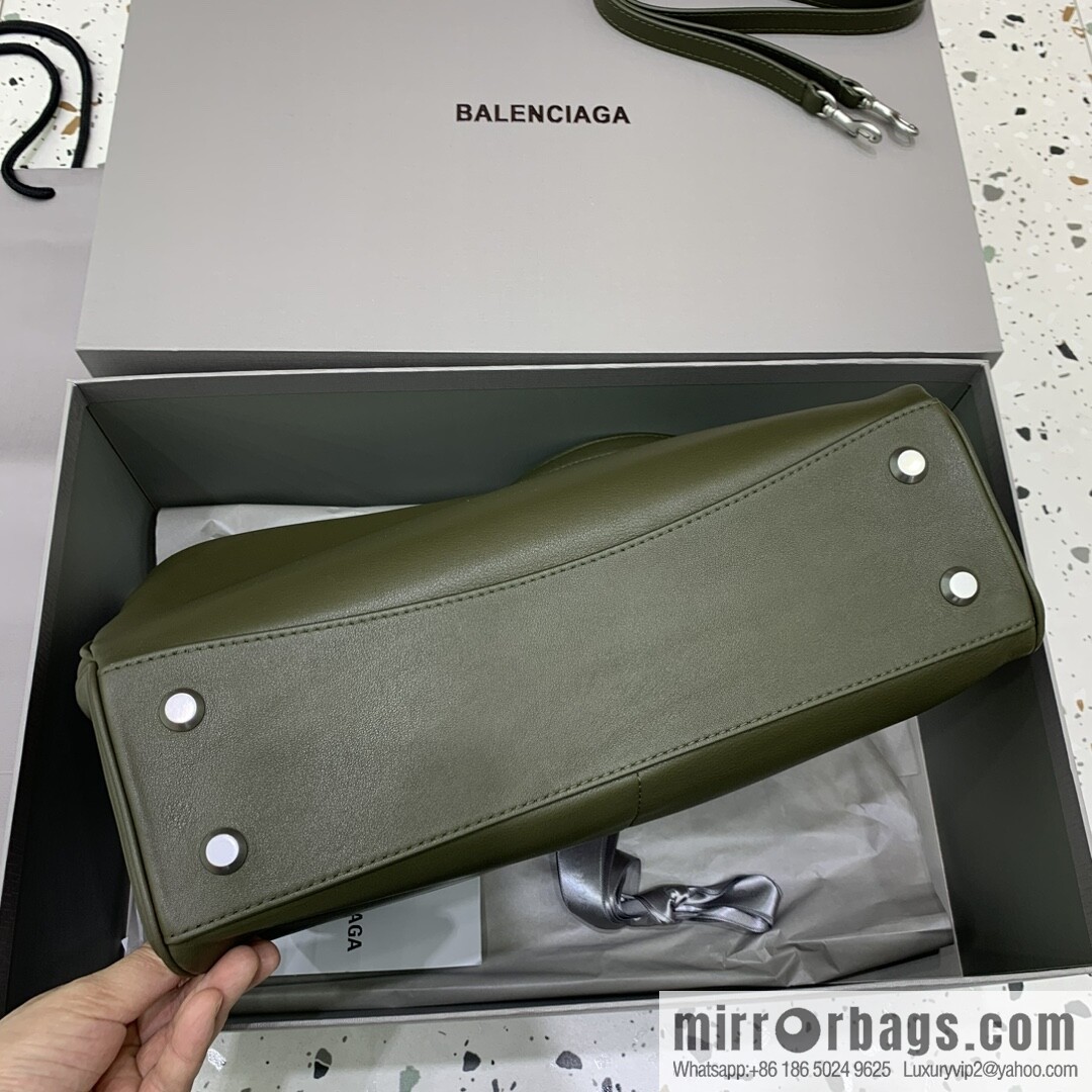 [Medium green 】 𝐁𝐀𝐋𝐄𝐍𝐂𝐈𝐀𝐆𝐀 𝐑𝐎𝐃𝐄𝐎 𝐁𝐀𝐆 series handbag model number: 78972