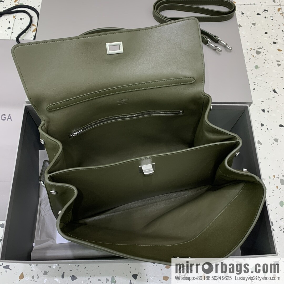 [Medium green 】 𝐁𝐀𝐋𝐄𝐍𝐂𝐈𝐀𝐆𝐀 𝐑𝐎𝐃𝐄𝐎 𝐁𝐀𝐆 series handbag model number: 78972