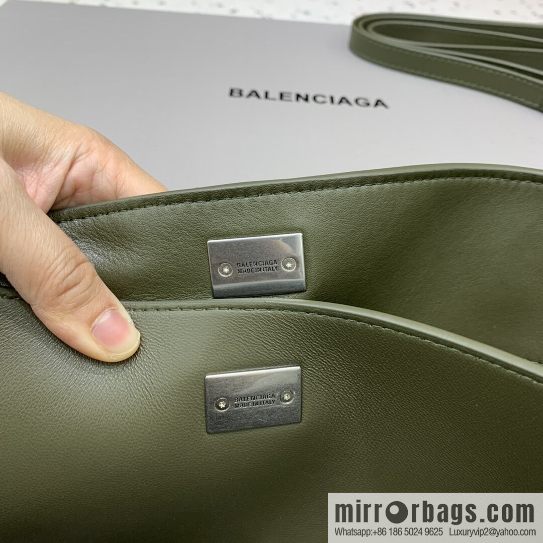 [Medium green 】 𝐁𝐀𝐋𝐄𝐍𝐂𝐈𝐀𝐆𝐀 𝐑𝐎𝐃𝐄𝐎 𝐁𝐀𝐆 series handbag model number: 78972