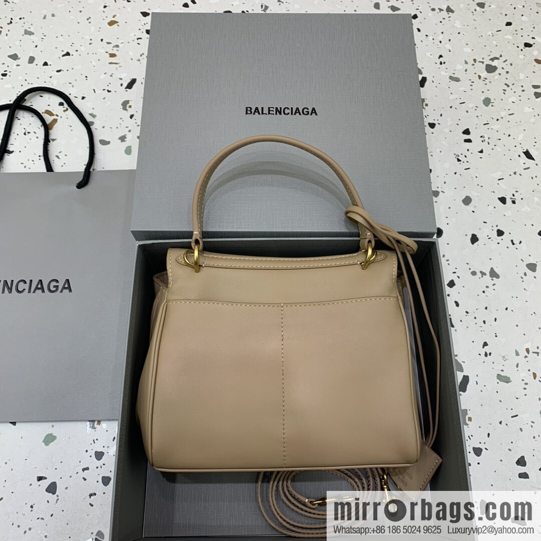 Balenciag rodeo mini [apricot gold buckle] Model: 78972 handbag