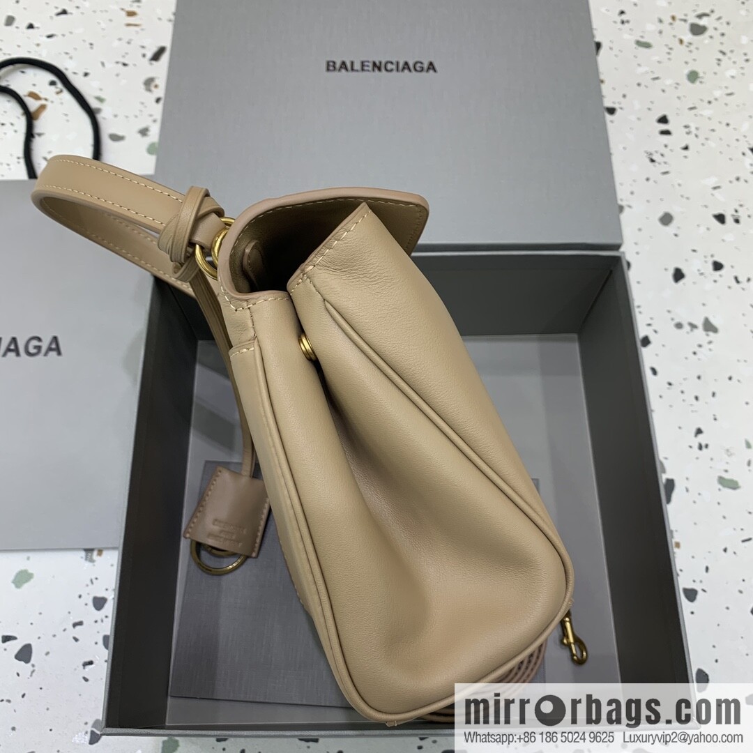 Balenciag rodeo mini [apricot gold buckle] Model: 78972 handbag