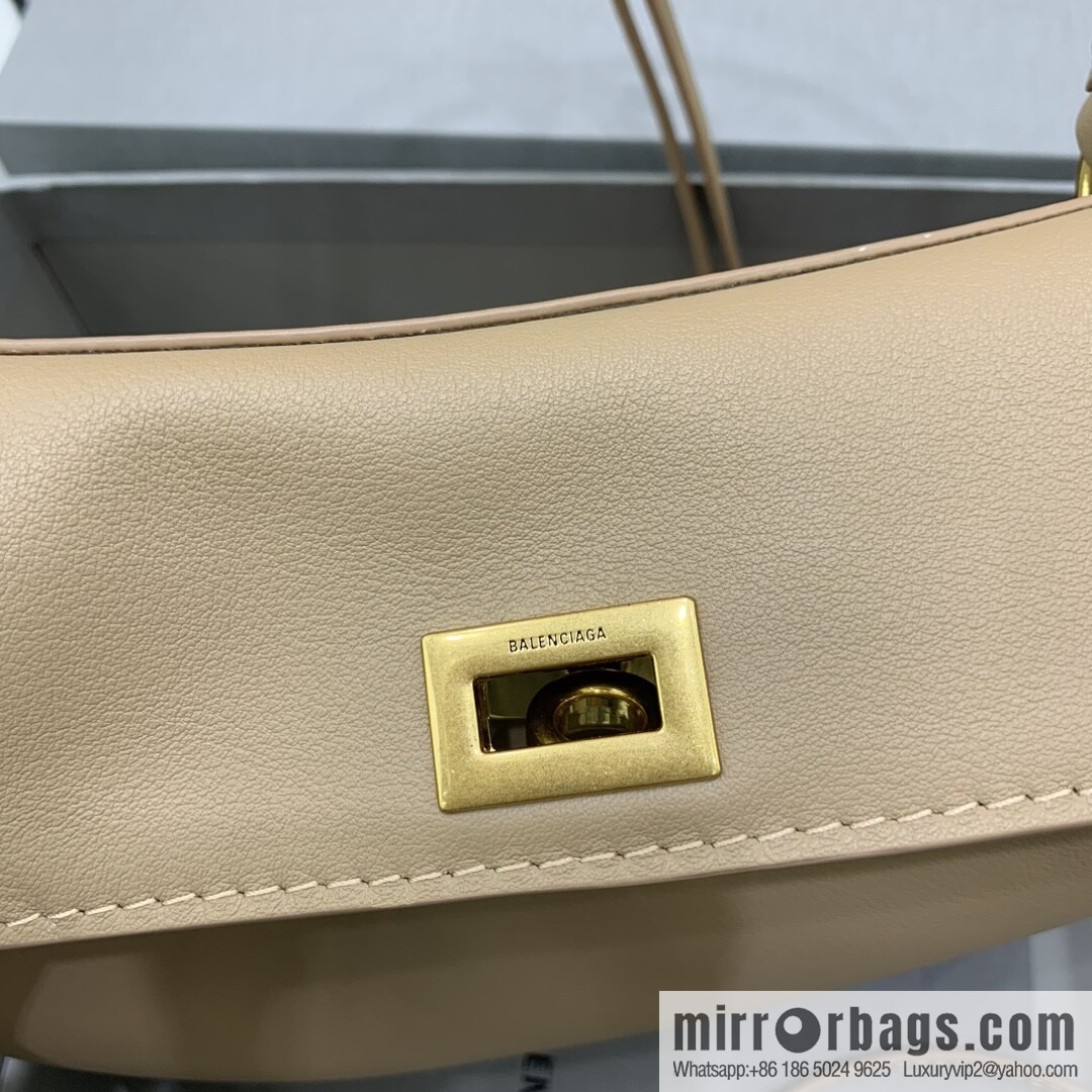 Balenciag rodeo mini [apricot gold buckle] Model: 78972 handbag