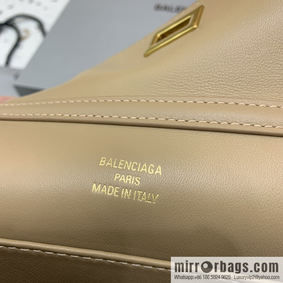 Balenciag rodeo mini [apricot gold buckle] Model: 78972 handbag