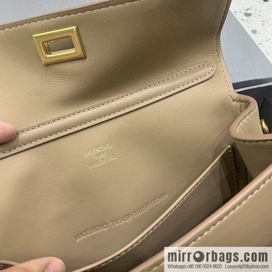 Balenciag rodeo mini [apricot gold buckle] Model: 78972 handbag