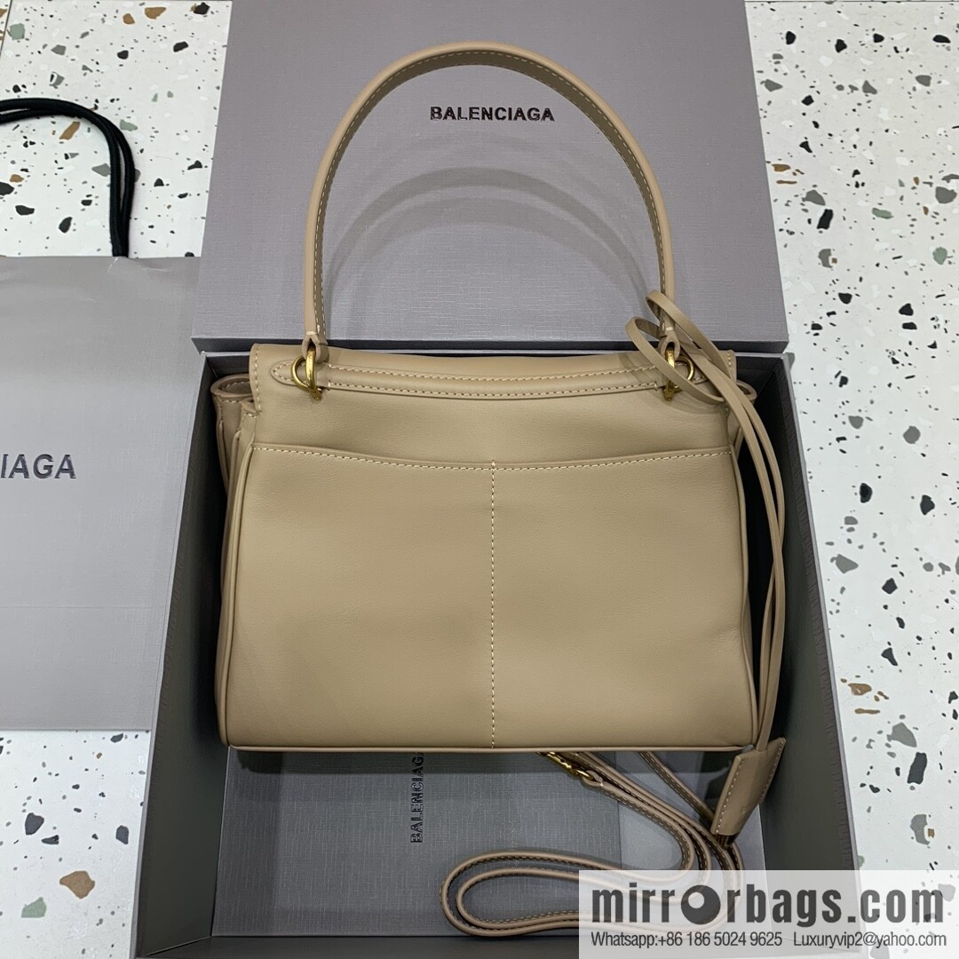 🖤[Small apricot gold buckle 】 𝐁𝐀𝐋𝐄𝐍𝐂𝐈𝐀𝐆𝐀 𝐑𝐎𝐃𝐄𝐎 𝐁𝐀𝐆 series handbag model number: 78972