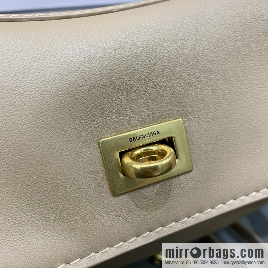 🖤[Small apricot gold buckle 】 𝐁𝐀𝐋𝐄𝐍𝐂𝐈𝐀𝐆𝐀 𝐑𝐎𝐃𝐄𝐎 𝐁𝐀𝐆 series handbag model number: 78972