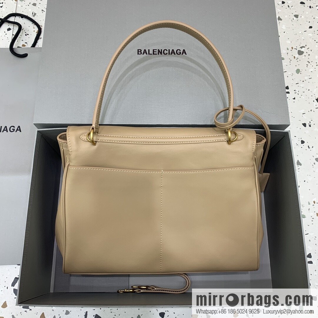 [Medium apricot gold buckle 】 𝐁𝐀𝐋𝐄𝐍𝐂𝐈𝐀𝐆𝐀 𝐑𝐎𝐃𝐄𝐎 𝐁𝐀𝐆 series handbag model number: 78972
