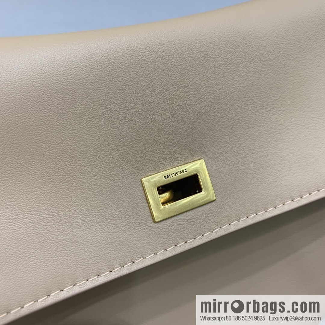 [Large apricot gold buckle 】 𝐁𝐀𝐋𝐄𝐍𝐂𝐈𝐀𝐆𝐀 𝐑𝐎𝐃𝐄𝐎 𝐁𝐀𝐆 series handbag model number: 78972