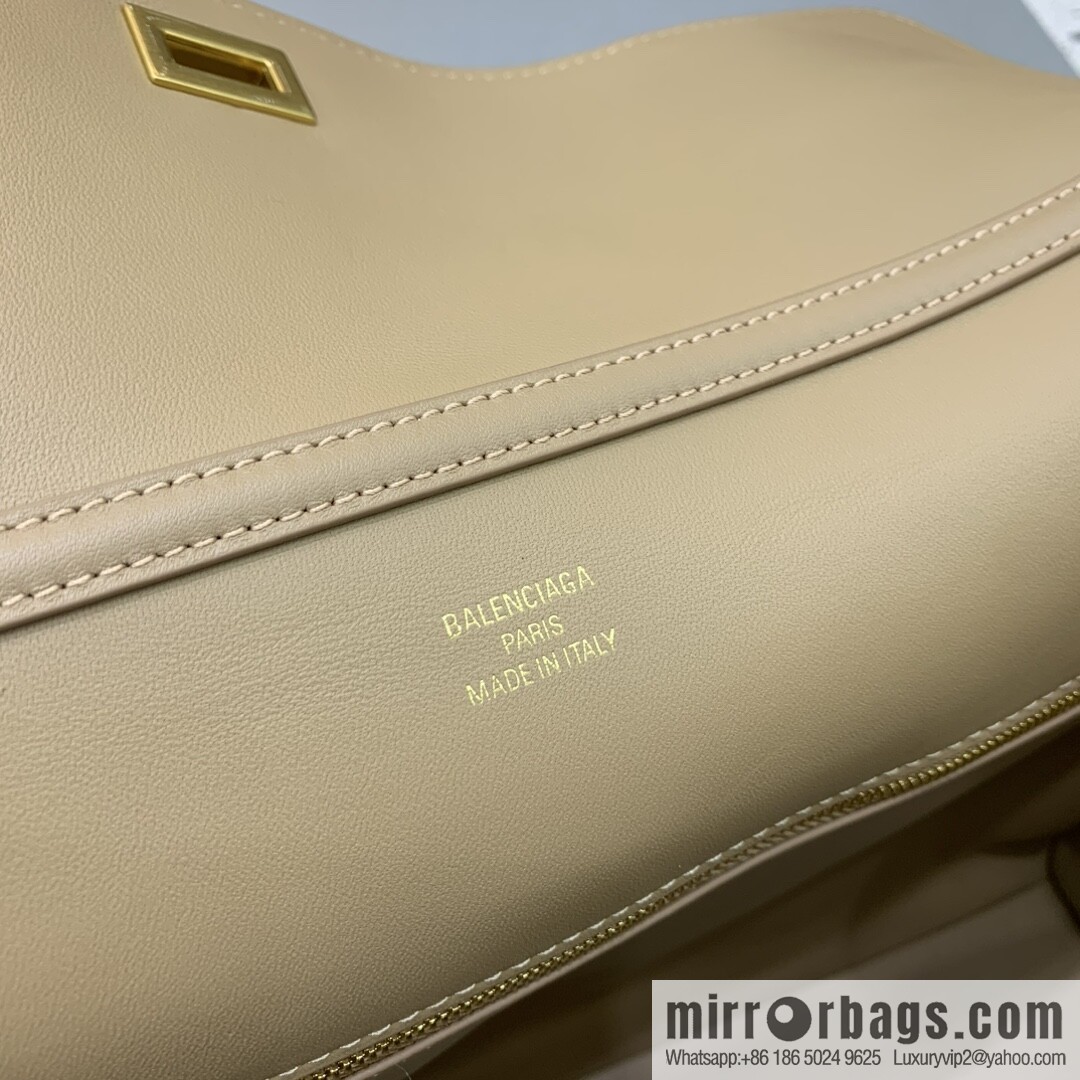 [Large apricot gold buckle 】 𝐁𝐀𝐋𝐄𝐍𝐂𝐈𝐀𝐆𝐀 𝐑𝐎𝐃𝐄𝐎 𝐁𝐀𝐆 series handbag model number: 78972