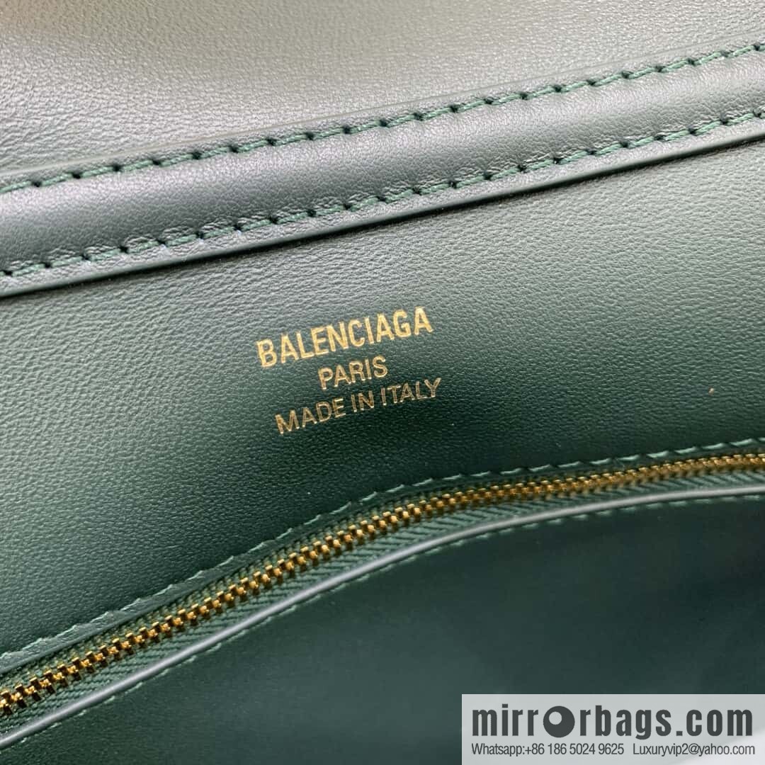 🖤[Small malachite green 】 𝐁𝐀𝐋𝐄𝐍𝐂𝐈𝐀𝐆𝐀 𝐑𝐎𝐃𝐄𝐎 𝐁𝐀𝐆 series handbag model number: 78972