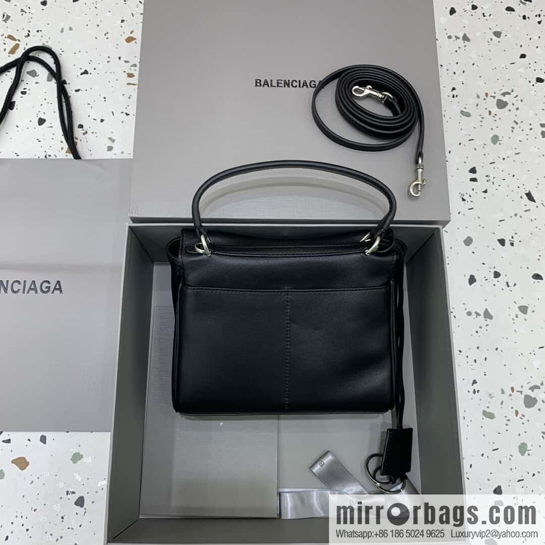 Balenciag rodeo mini [black silver buckle] Model: 78972 handbag