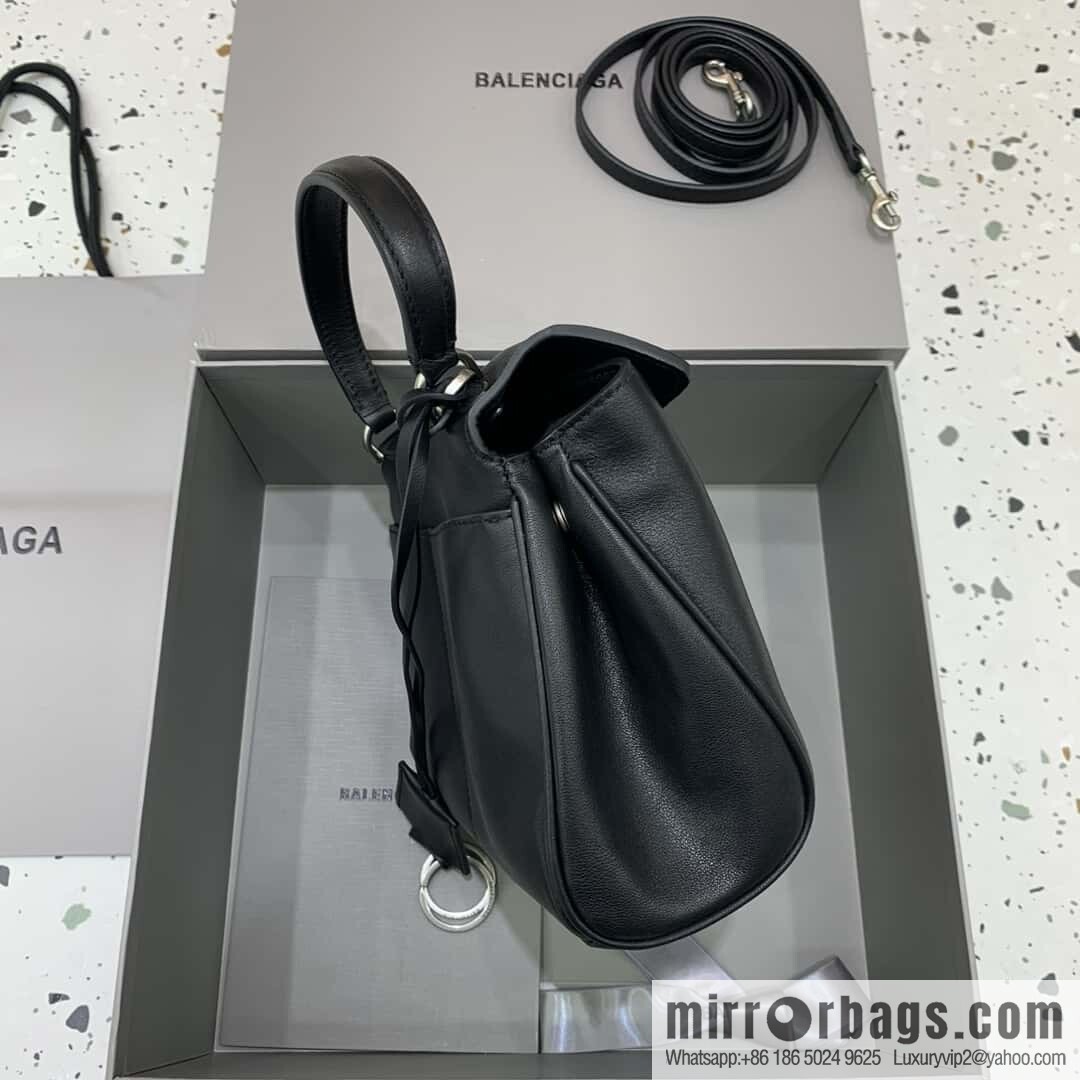 Balenciag rodeo mini [black silver buckle] Model: 78972 handbag