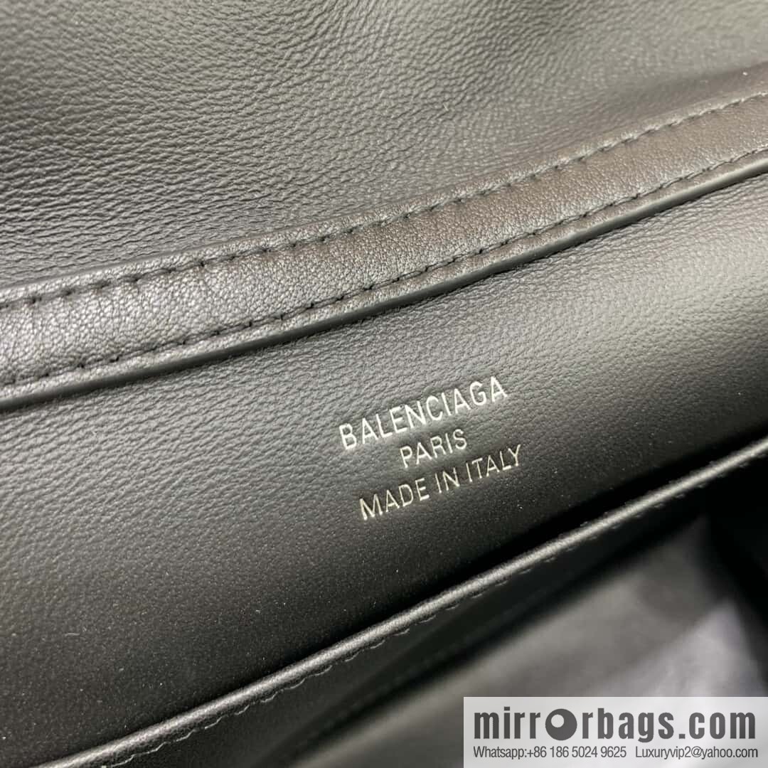 Balenciag rodeo mini [black silver buckle] Model: 78972 handbag