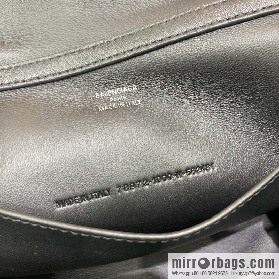 Balenciag rodeo mini [black silver buckle] Model: 78972 handbag