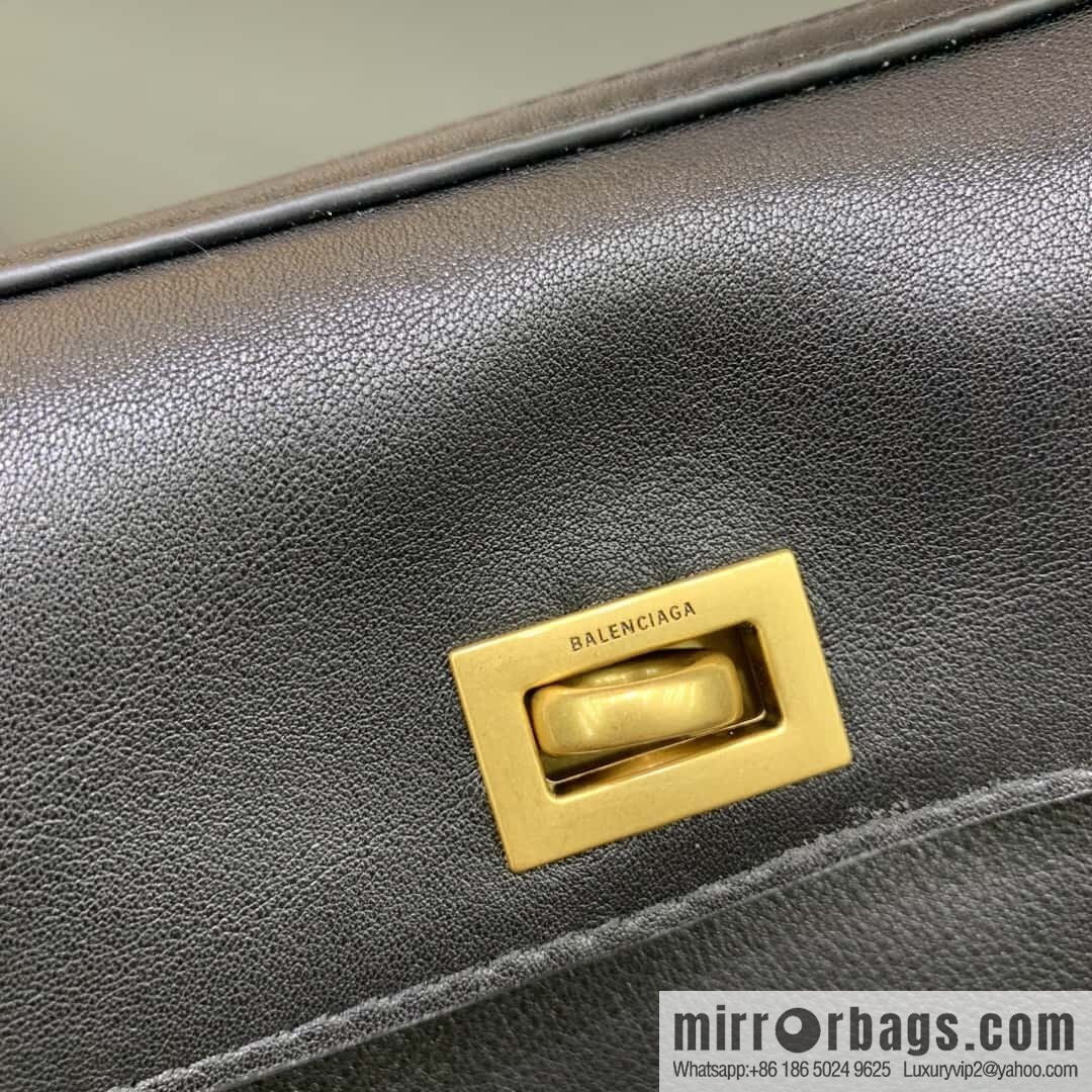 Balenciag rodeo mini [black gold buckle] Model: 78972 handbag
