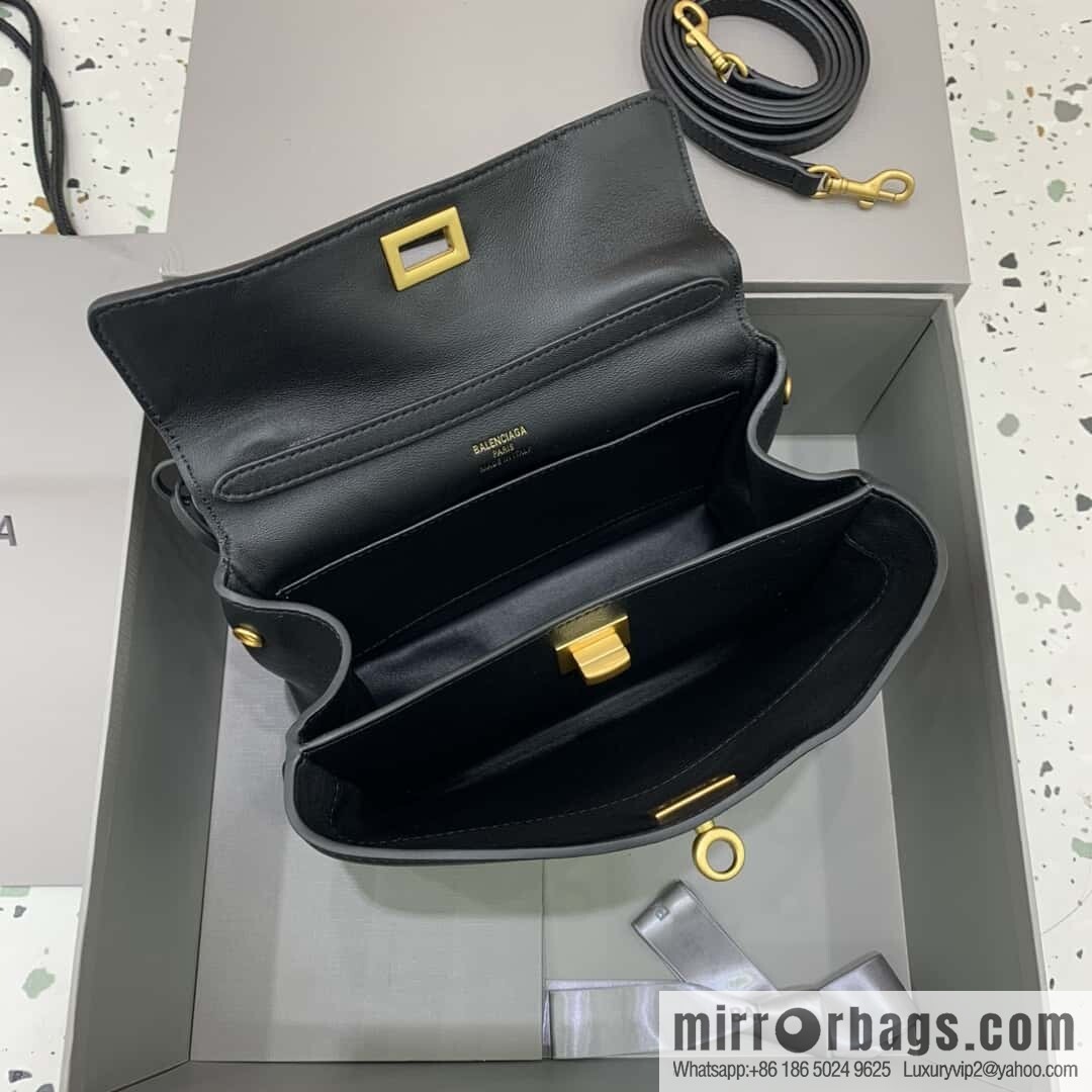 Balenciag rodeo mini [black gold buckle] Model: 78972 handbag