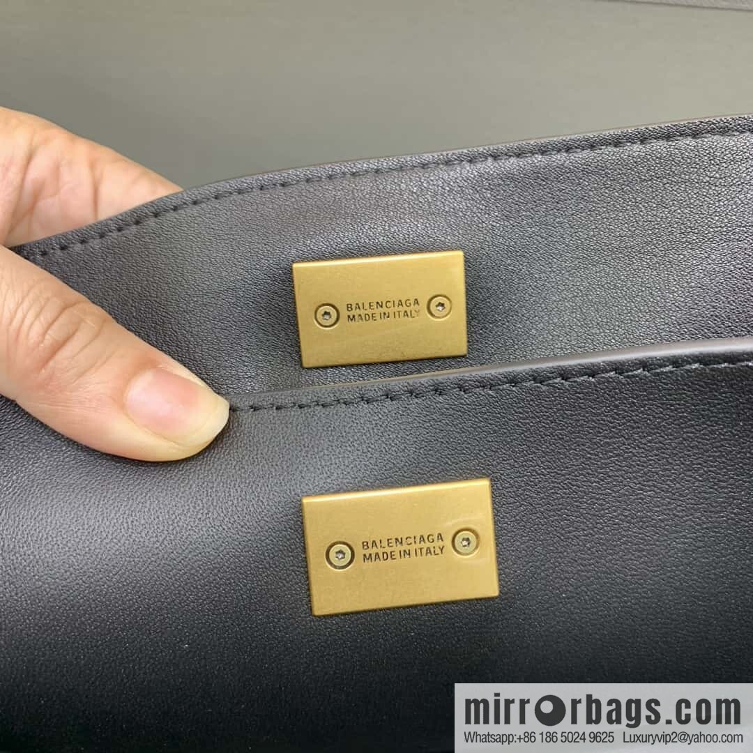 Balenciag rodeo mini [black gold buckle] Model: 78972 handbag