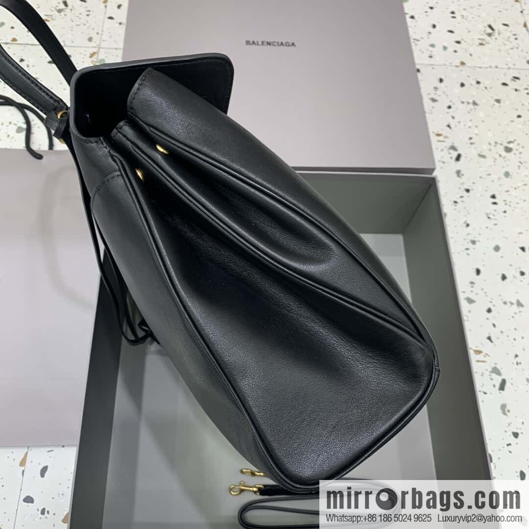 [Large black gold buckle 】 𝐁𝐀𝐋𝐄𝐍𝐂𝐈𝐀𝐆𝐀 𝐑𝐎𝐃𝐄𝐎 𝐁𝐀𝐆 series handbag model number: 78972