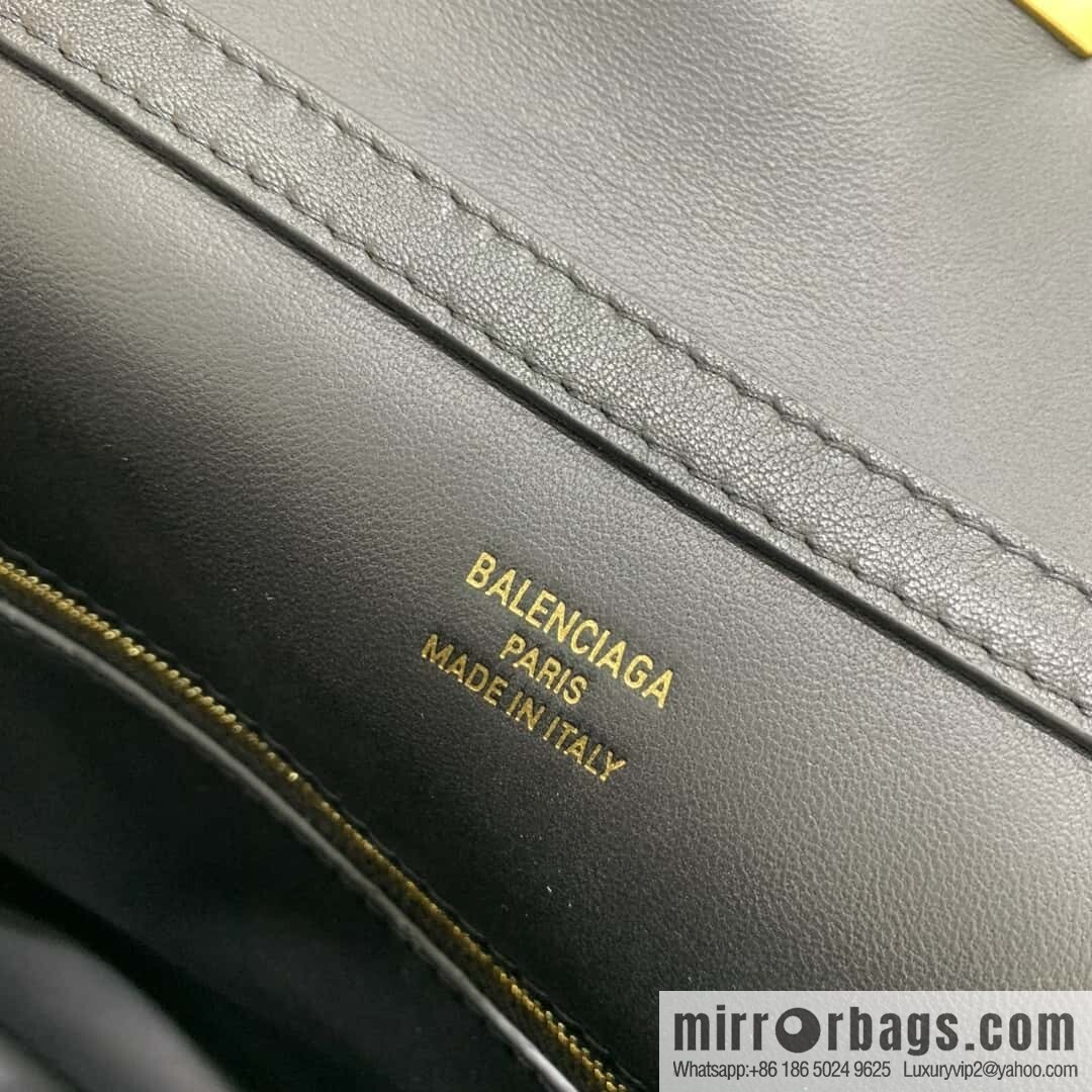 [Large black gold buckle 】 𝐁𝐀𝐋𝐄𝐍𝐂𝐈𝐀𝐆𝐀 𝐑𝐎𝐃𝐄𝐎 𝐁𝐀𝐆 series handbag model number: 78972