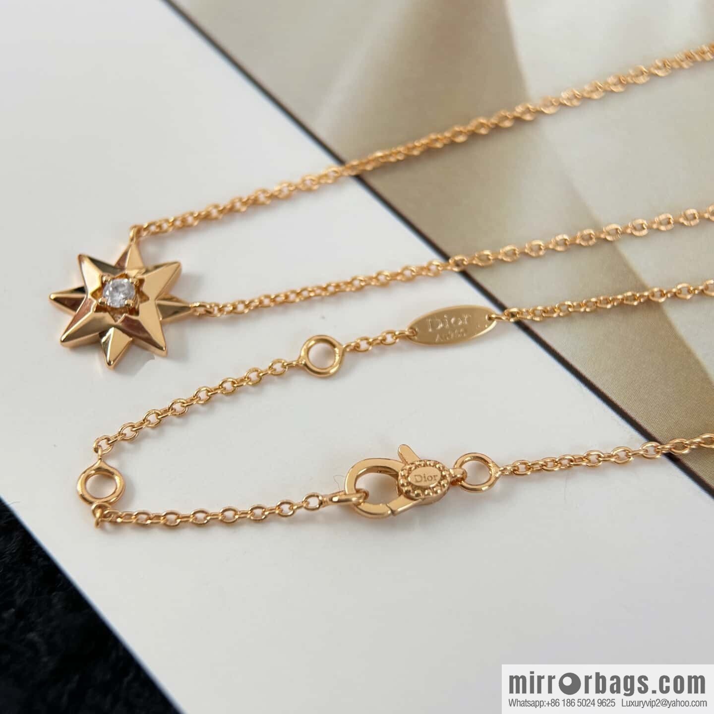 ❗️New ❗️ ☀️ New ☑️ Dior octagram ⭐ necklace ☀️