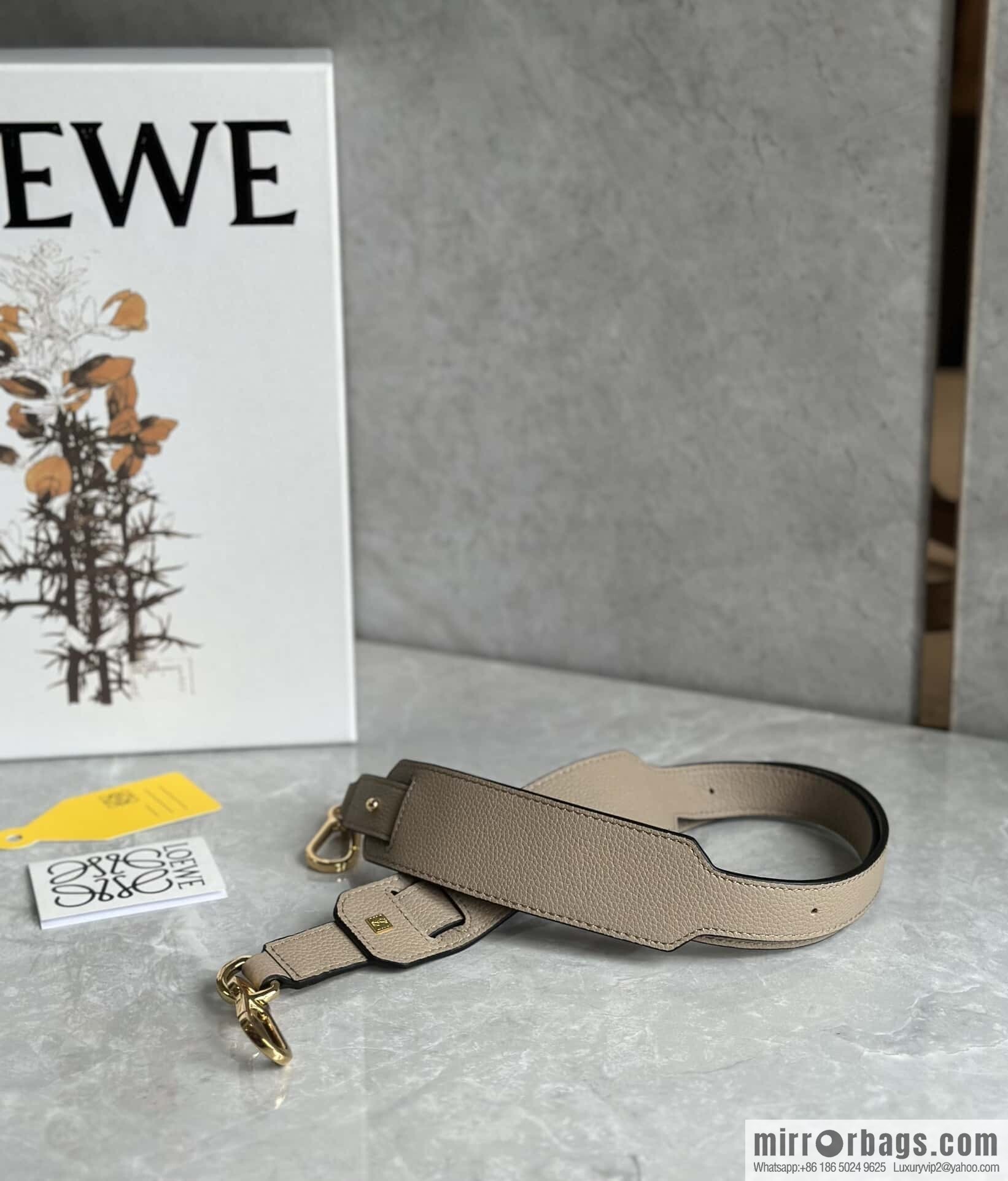 LOEWE Soft Grain Cow Leather Puzzle Handbag Model: A510P49X12 Sand Color