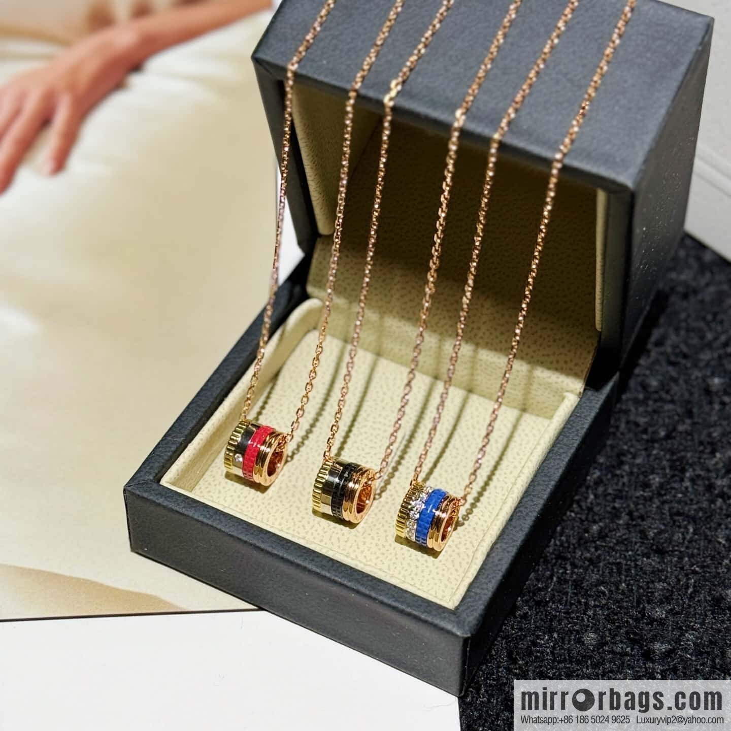 ❗New ❗️ ☀ new BOUCHERON/Boucheron Quatre Classique series, Zhou Dongyu same style, ceramic necklace ☀