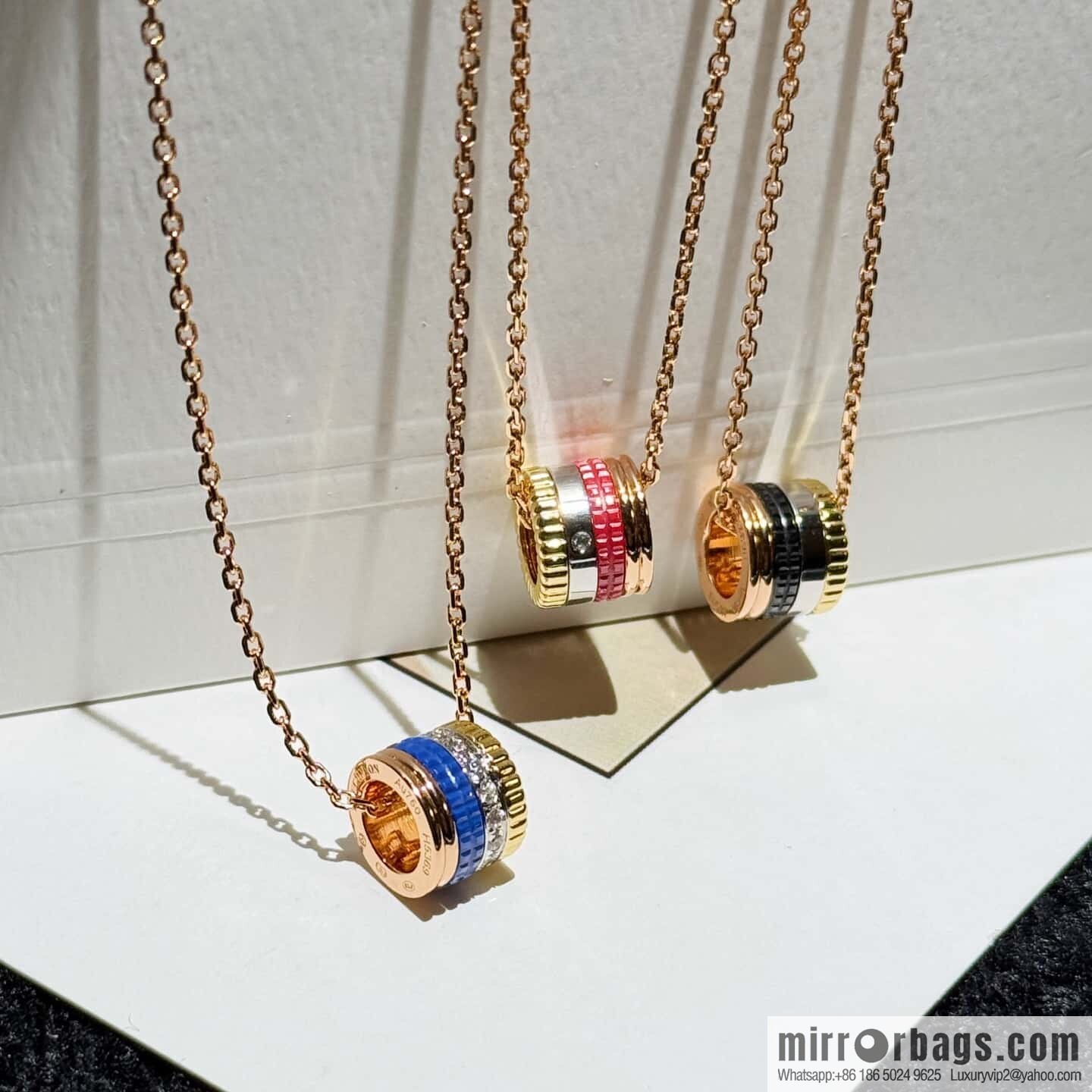❗New ❗️ ☀ new BOUCHERON/Boucheron Quatre Classique series, Zhou Dongyu same style, ceramic necklace ☀