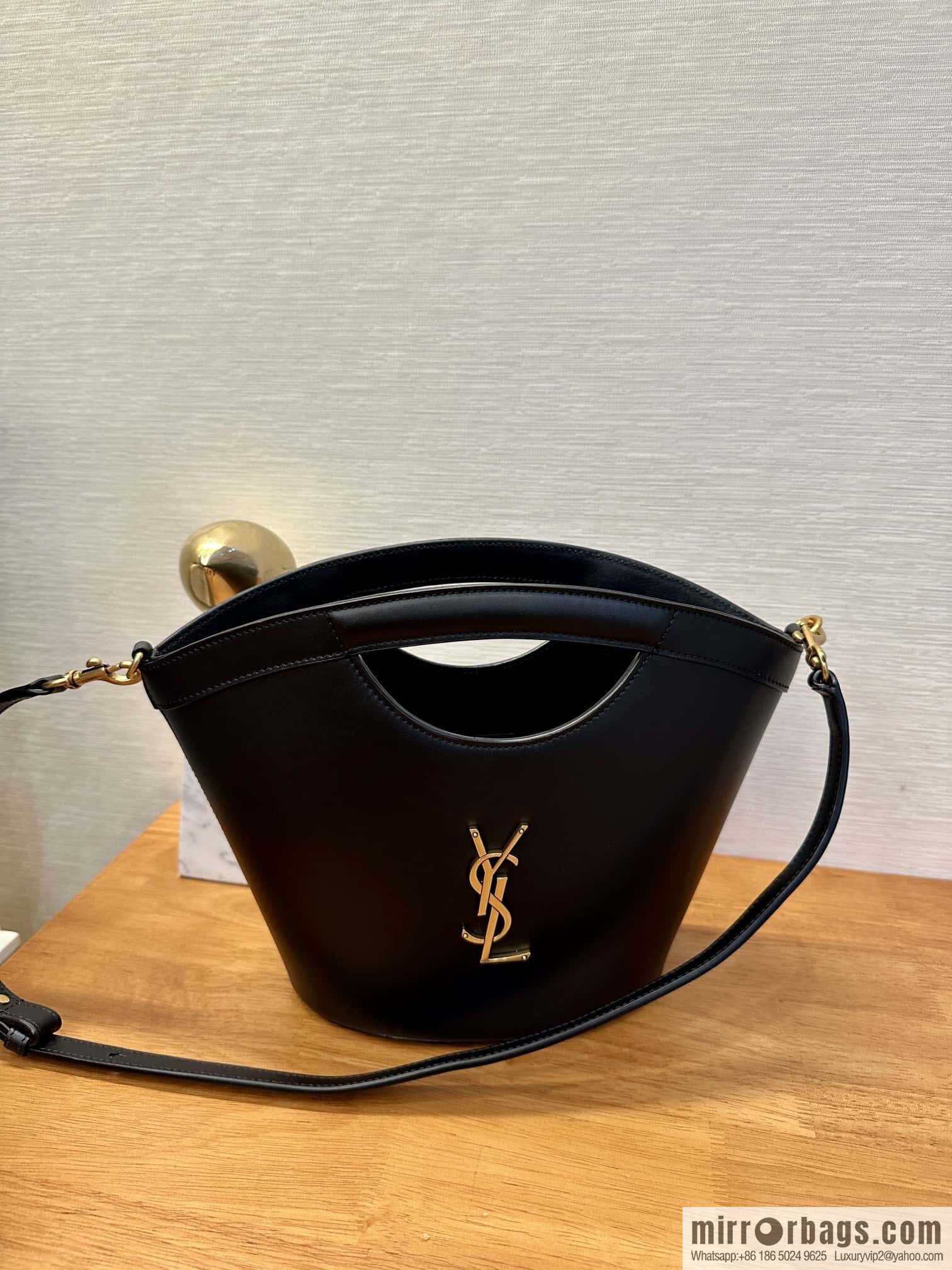 YSL new smooth leather mini tote bag 791069