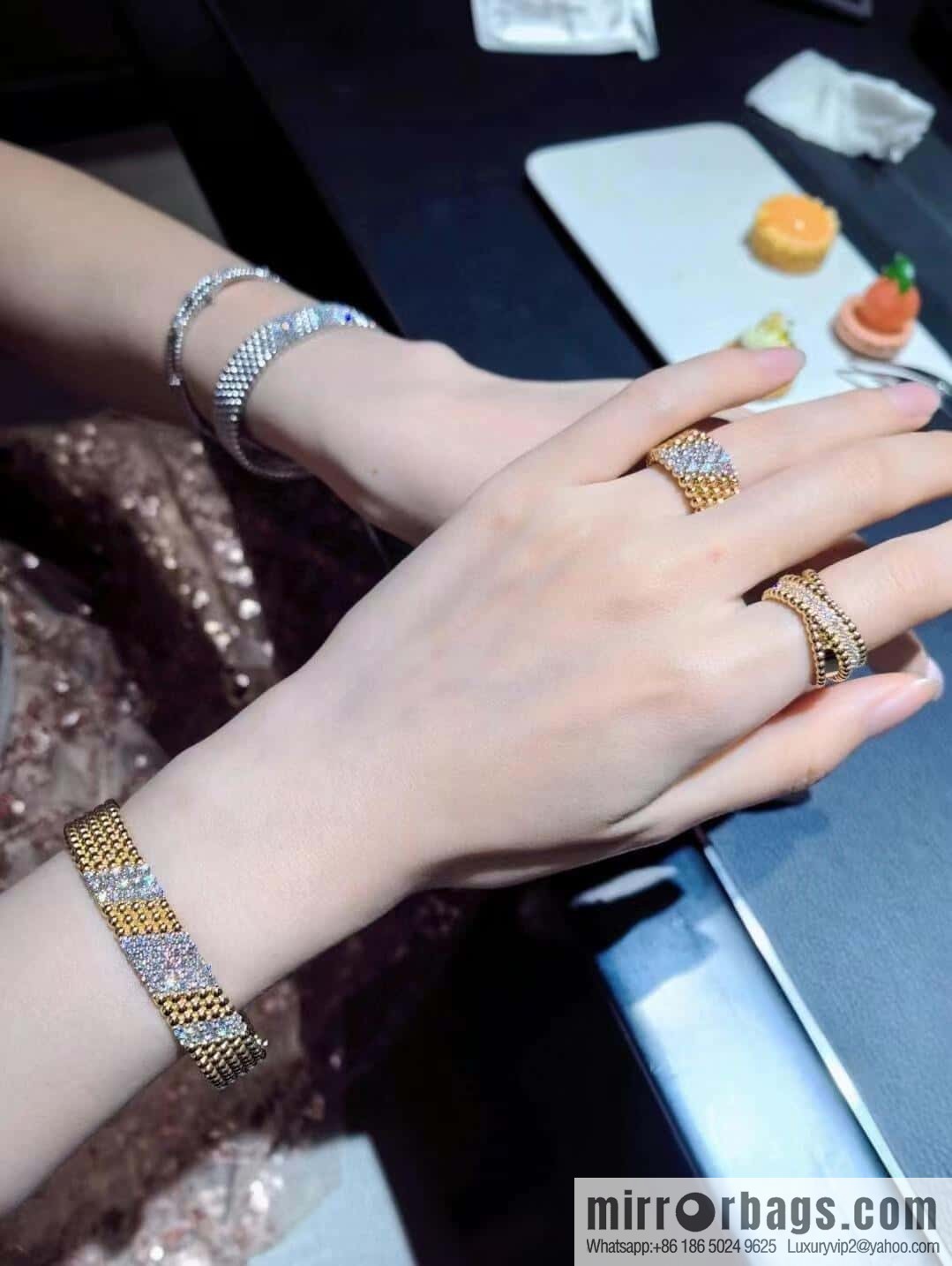 ❗️New ❗️ ☀️ Original ☀️ Van Cleef & Arpels Five Row Diamond Bracelet ☀️