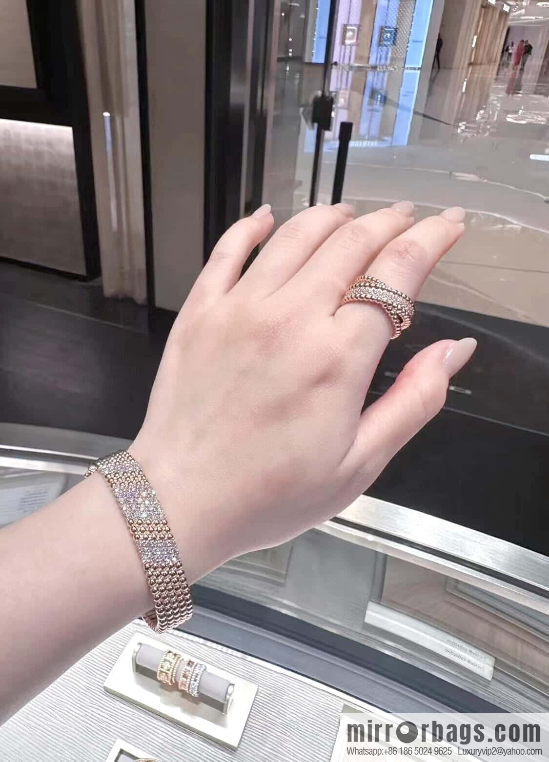 ❗️New ❗️ ☀️ Original ☀️ Van Cleef & Arpels Five Row Diamond Bracelet ☀️