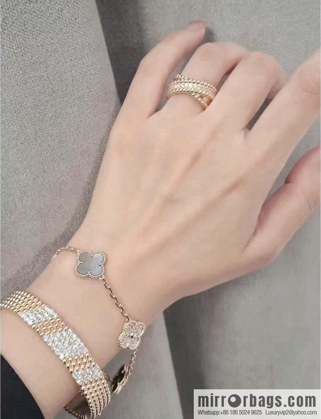 ❗️New ❗️ ☀️ Original ☀️ Van Cleef & Arpels Five Row Diamond Bracelet ☀️