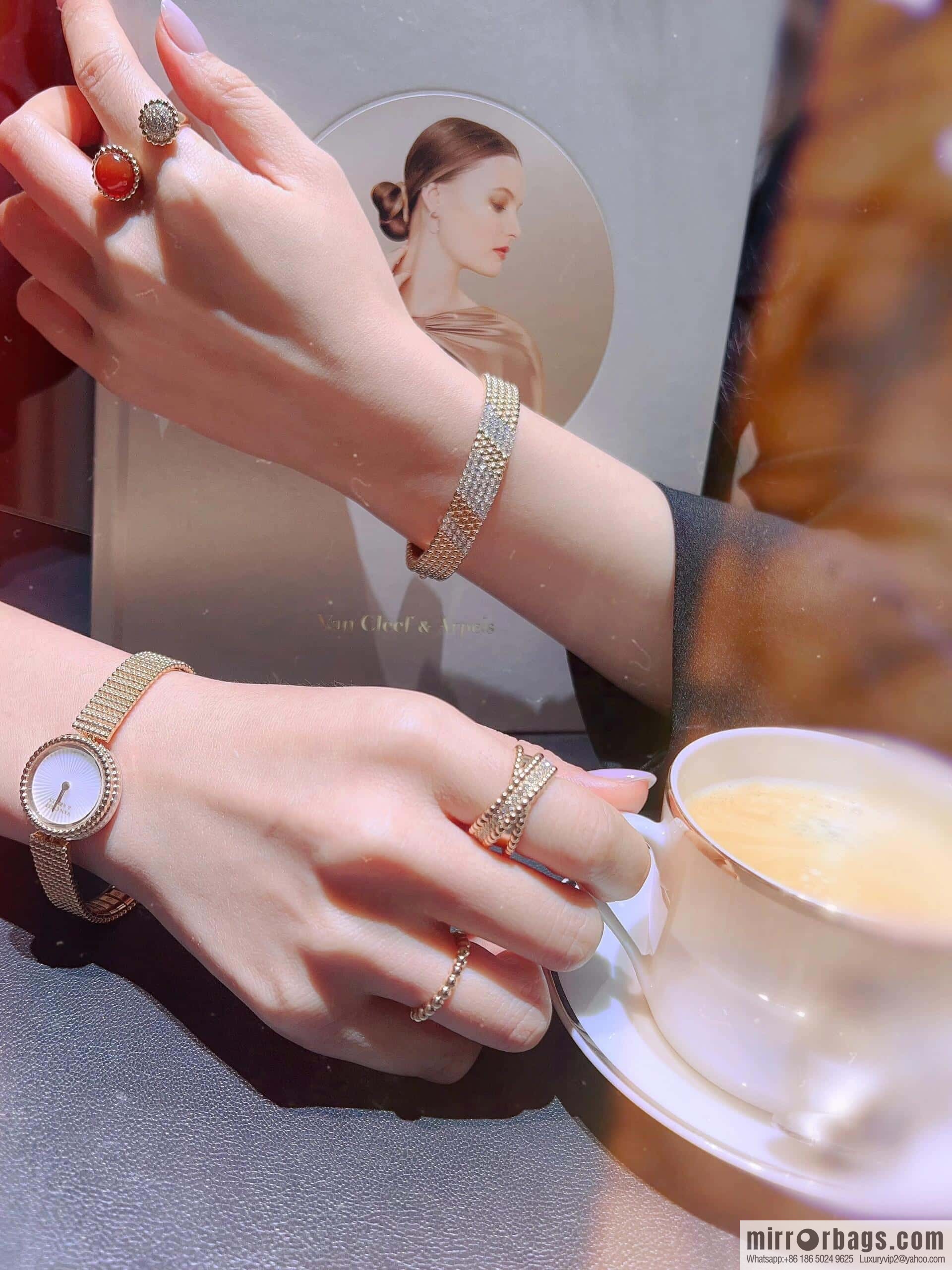 ❗️New ❗️ ☀️ Original ☀️ Van Cleef & Arpels Five Row Diamond Bracelet ☀️