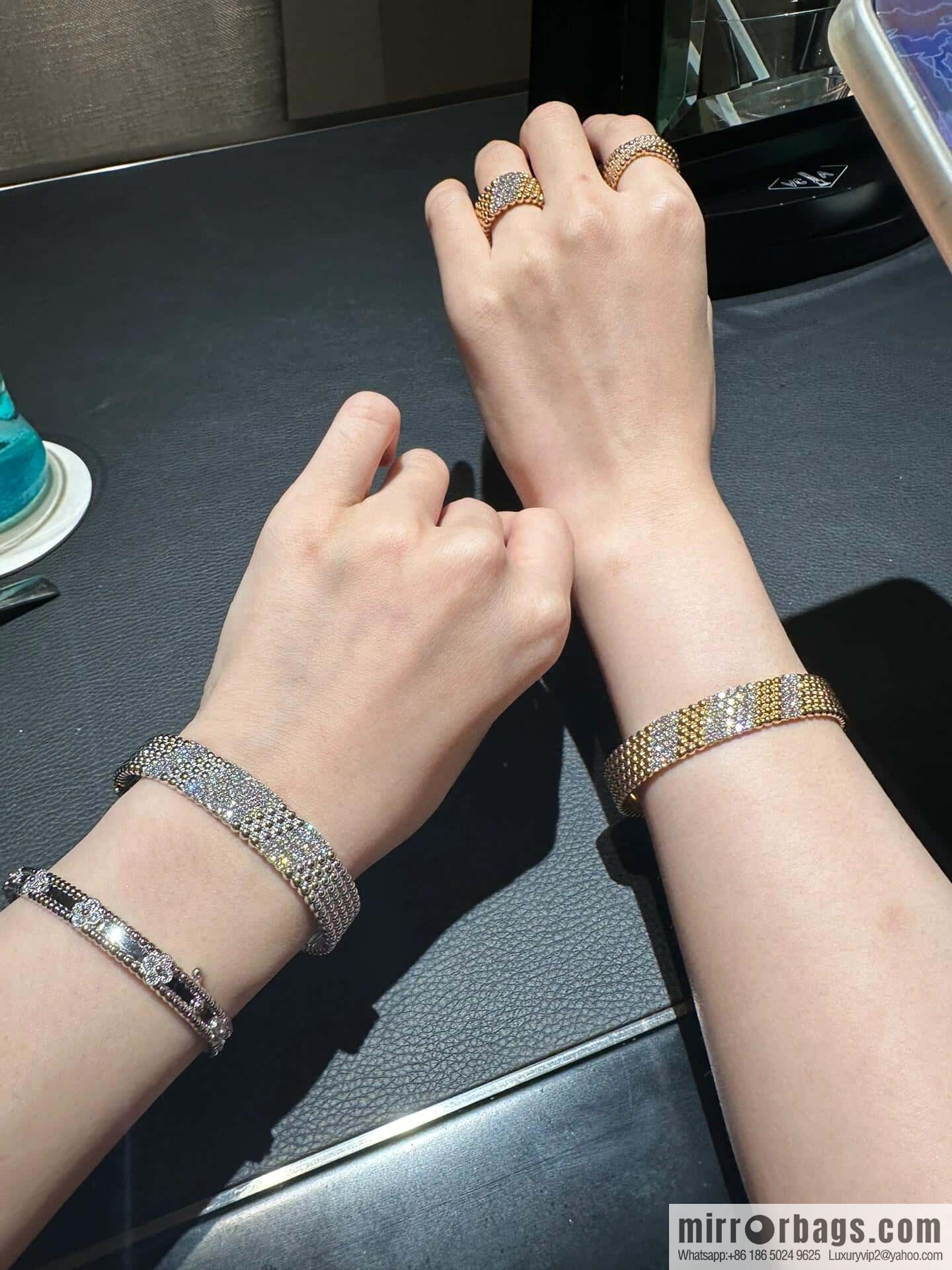 ❗️New ❗️ ☀️ Original ☀️ Van Cleef & Arpels Five Row Diamond Bracelet ☀️
