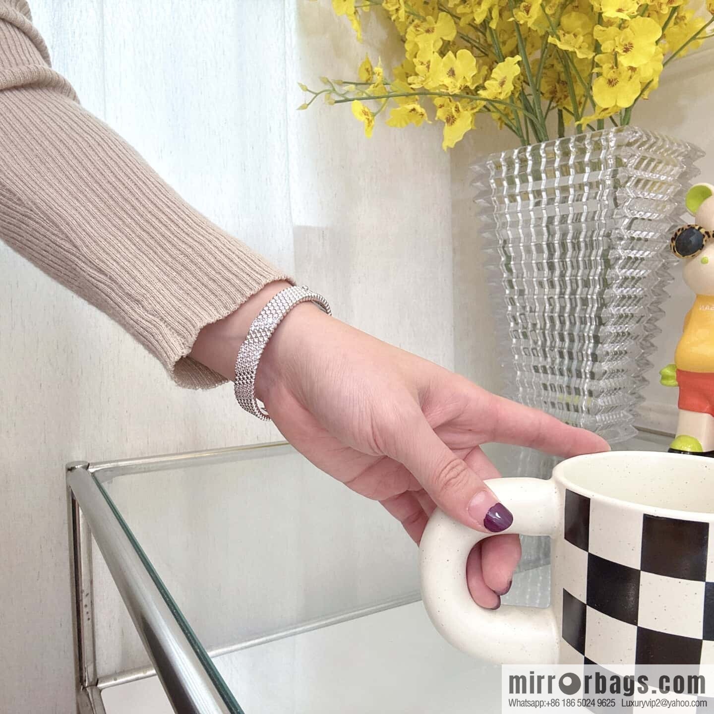 ❗️New ❗️ ☀️ Original ☀️ Van Cleef & Arpels Five Row Diamond Bracelet ☀️