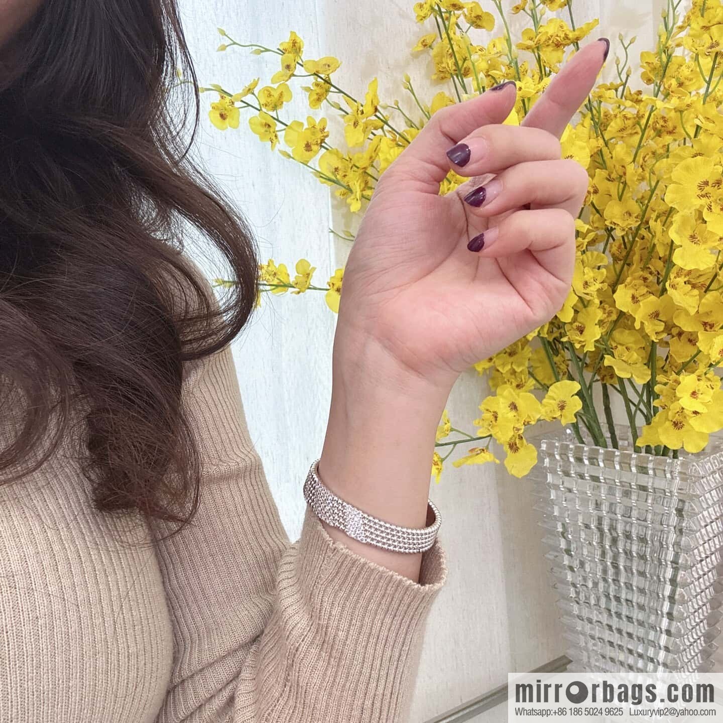 ❗️New ❗️ ☀️ Original ☀️ Van Cleef & Arpels Five Row Diamond Bracelet ☀️