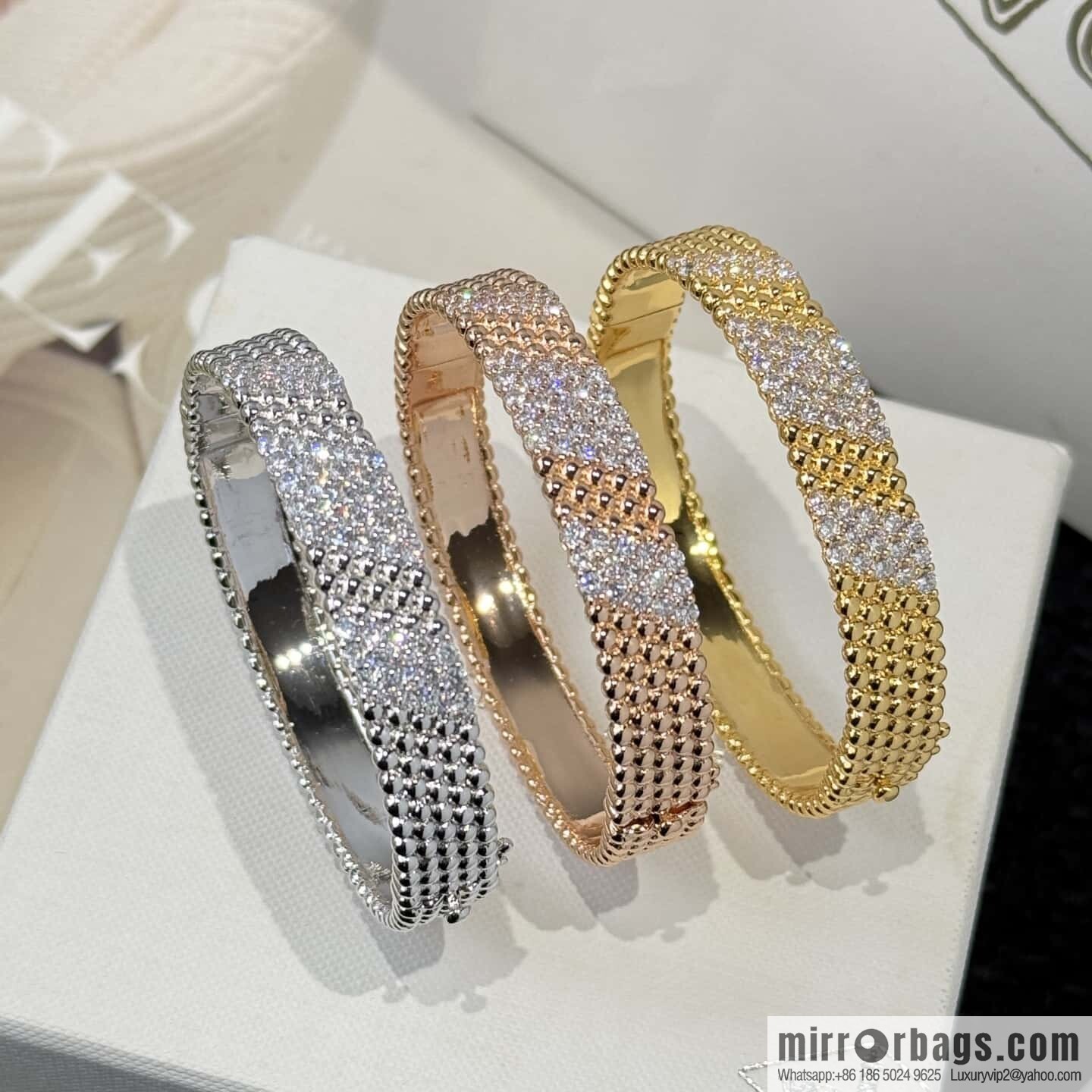 ❗️New ❗️ ☀️ Original ☀️ Van Cleef & Arpels Five Row Diamond Bracelet ☀️