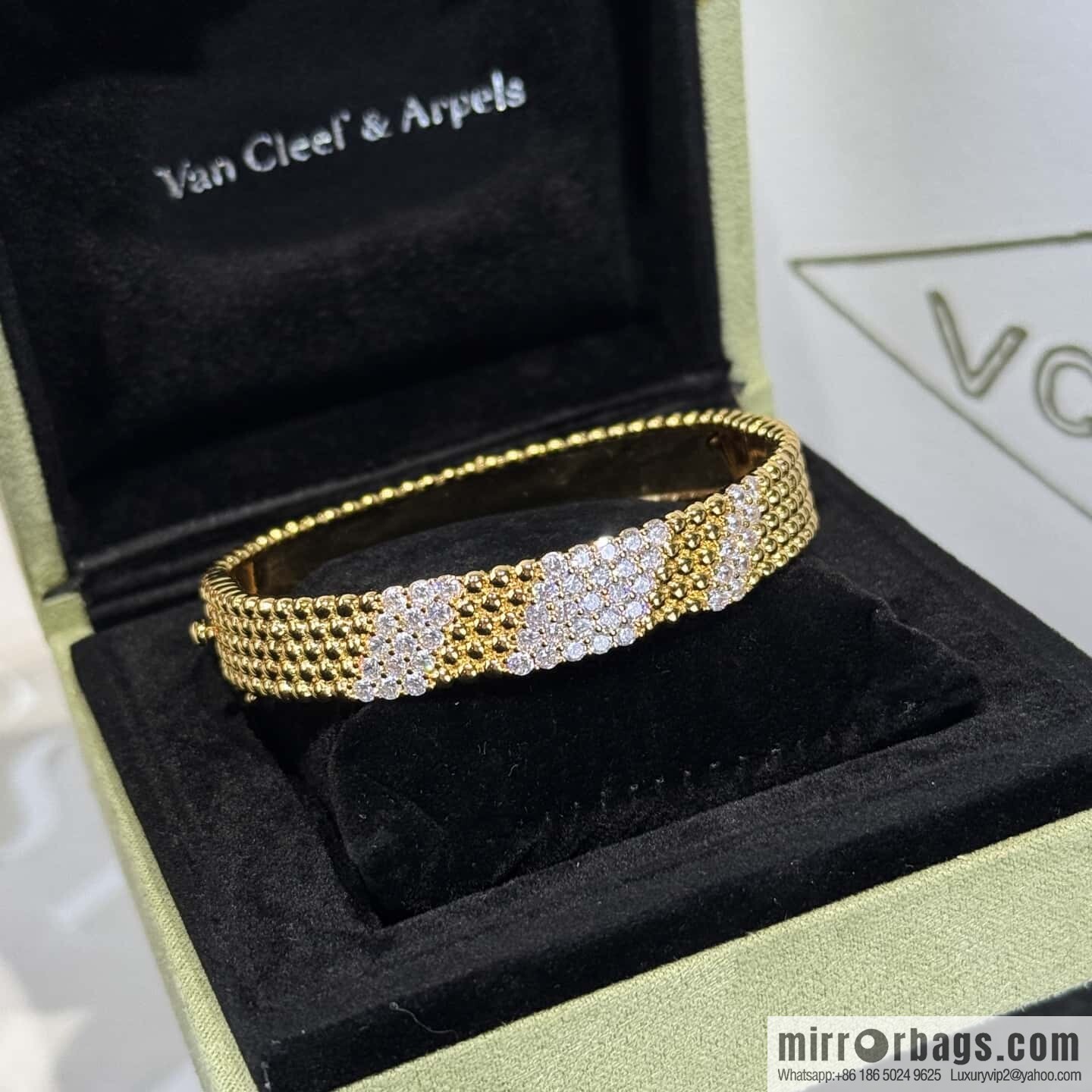 ❗️New ❗️ ☀️ Original ☀️ Van Cleef & Arpels Five Row Diamond Bracelet ☀️