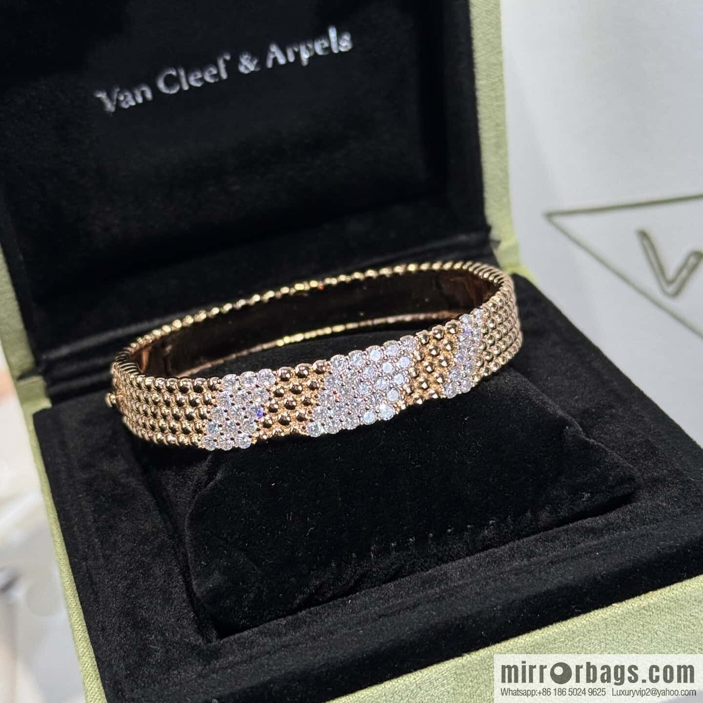 ❗️New ❗️ ☀️ Original ☀️ Van Cleef & Arpels Five Row Diamond Bracelet ☀️