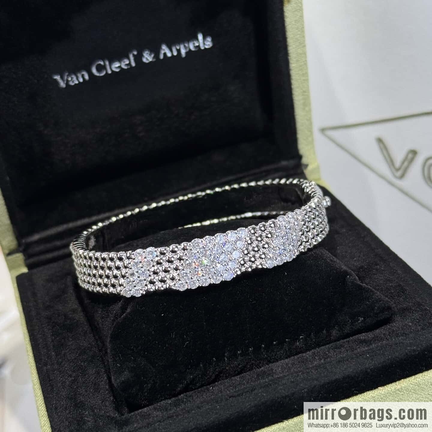 ❗️New ❗️ ☀️ Original ☀️ Van Cleef & Arpels Five Row Diamond Bracelet ☀️