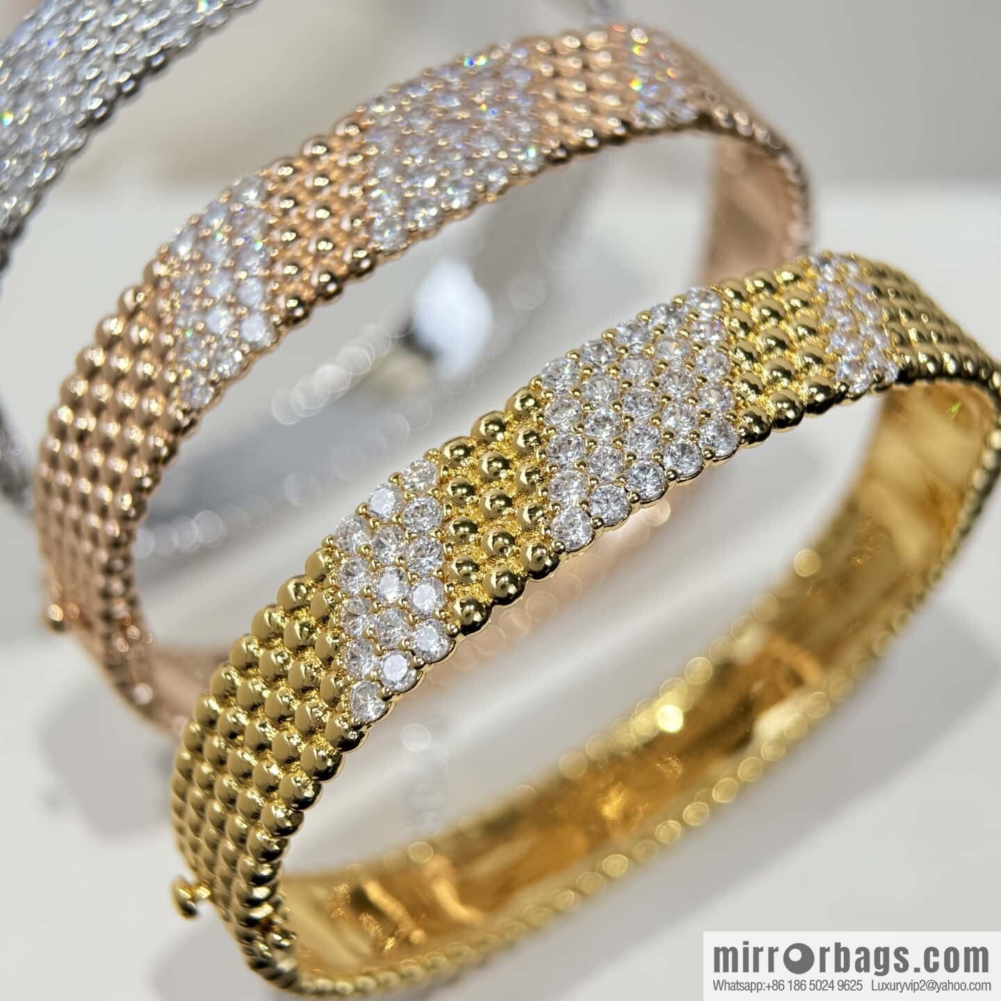 ❗️New ❗️ ☀️ Original ☀️ Van Cleef & Arpels Five Row Diamond Bracelet ☀️
