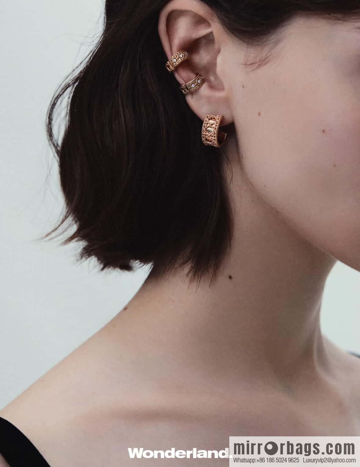 ❗️New ❗️☀️ New ☑️ Dior MY DIOR series, diamond stud earrings ☀️