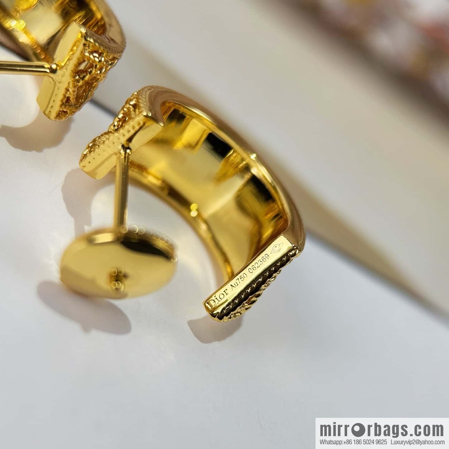 ❗️New ❗️☀️ New ☑️ Dior MY DIOR series, diamond stud earrings ☀️